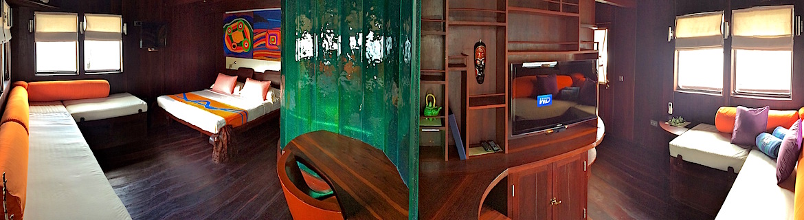 WAOW Liveaboard Indonesia Master cabin Croisières WAOW en MASTER cabine en Indonésie